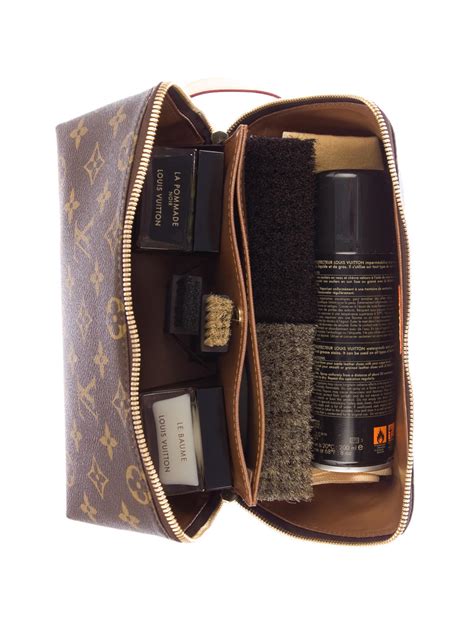 louis vuitton leather care kit.